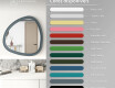 Espelho irregular com moldura em MDF L302 #3