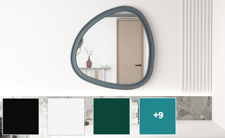 Espelho irregular com moldura em MDF L302