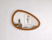 Espelho assimétrico com moldura decorativa em MDF L304 #2