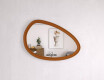 Espelho assimétrico com moldura decorativa em MDF L304 #10