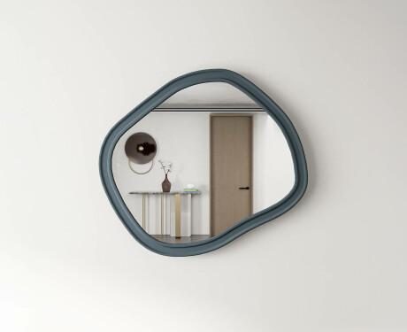 Espelho de banheiro sob medida com moldura em MDF L303 #6