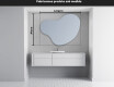 Espelho de Banheiro com LED em Formato Irregular N221 #3