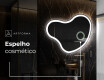 Espelho de Banheiro com LED em Formato Irregular N222 #4