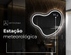 Espelho de Banheiro com LED em Formato Irregular N223 #6