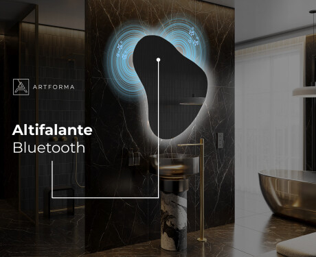 Espelho de Banheiro com LED em Formato Irregular V221 #6