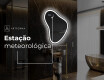 Espelho de Banheiro com LED em Formato Irregular V222 #7