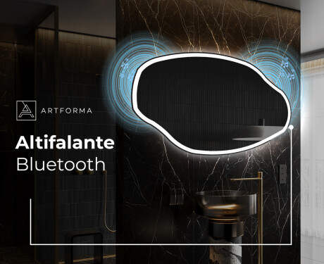 Espelho de Banheiro com LED em Formato Irregular O222 #5