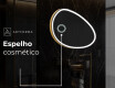 Espelho de Banheiro com LED em Formato Irregular H222 #6