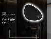 Espelho de Banheiro com LED em Formato Irregular H222 #8