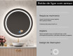 Espelho Redondo Com Luz LED L33 #6