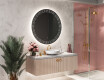 Espelho Redondo Com Luz LED L35 #10