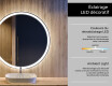 Espelho Redondo Com Luz LED L76 #8