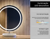 Espelho Redondo Com Luz LED L76 #4