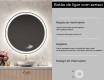 Espelho Redondo Com Luz LED L76 #6
