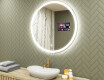 Espelho Redondo Com Luz LED L76 90cm - SmartScreen, DualColor