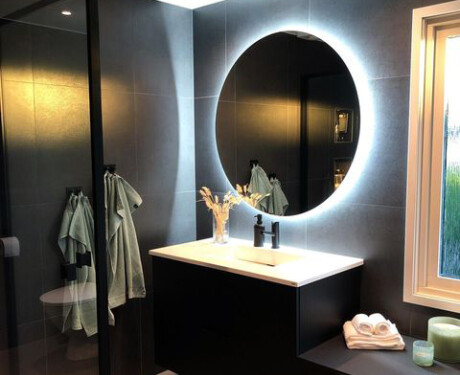 Espelho Redondo Com Luz LED L82