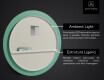 Espelho Redondo Com Luz LED L96 #3