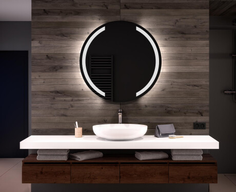 Espelho Redondo Com Luz LED L97
