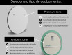 Espelho Redondo Com Luz LED L98 #2
