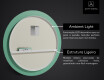 Espelho Redondo Com Luz LED L117 #3