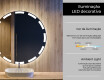 Espelho Redondo Com Luz LED L117 #4