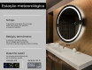 Espelho Redondo Com Luz LED L118 #2