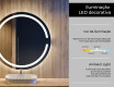 Espelho Redondo Com Luz LED L118 #4
