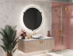 Espelho Redondo Com Luz LED L119 #10