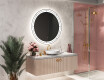 Espelho Redondo Com Luz LED L122 #10