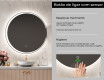 Espelho Redondo Com Luz LED L123 #6