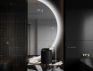 Espelho LED Elegante em Forma de Meia-Lua - Para Casa de Banho A221 #9