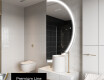 Espelho LED Elegante em Forma de Meia-Lua - Para Casa de Banho A222 #4