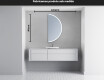 Espelho LED Elegante em Forma de Meia-Lua - Para Casa de Banho A222 #5