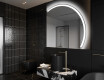 Espelho LED Elegante em Forma de Meia-Lua - Para Casa de Banho Q222