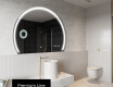 Espelho LED Elegante em Forma de Meia-Lua - Para Casa de Banho W223 #4
