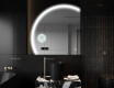 Espelho LED Elegante em Forma de Meia-Lua - Para Casa de Banho X222 #10