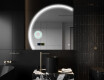 Espelho LED Elegante em Forma de Meia-Lua - Para Casa de Banho X223 #10