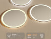 Espelho Redondo Com Luz LED 60cm com luz LED fria de 7000K, luz quente de 3000K ou luz neutra de 4500K #3