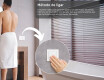 Espelho Redondo Com Luz LED 60cm com luz LED fria de 7000K, luz quente de 3000K ou luz neutra de 4500K #4