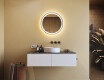 Espelho Redondo Com Luz LED 60cm com luz LED fria de 7000K, luz quente de 3000K ou luz neutra de 4500K #8