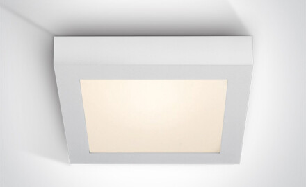 MORFI candeeiro de teto 22 W, 3000 K, IP40, branco