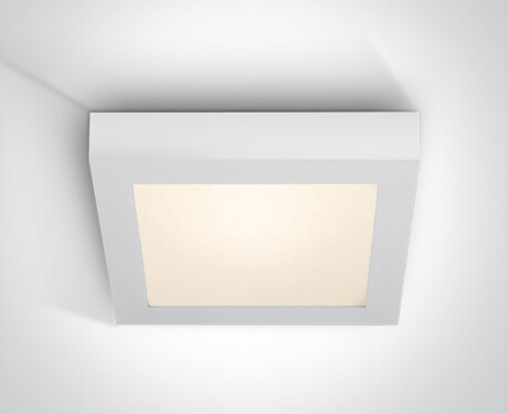 MORFI candeeiro de teto 22 W, 3000 K, IP40, branco