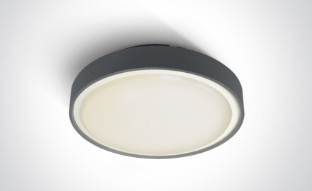 RAFTI EA candeeiro de teto 2x12W  IP65 branco