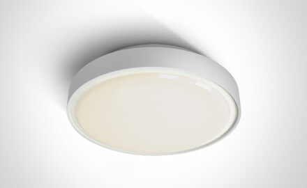 RAFTI N, candeeiro de teto, 16 W, 3000 K, IP65, cinzento