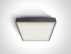 PIRNARI AN candeeiro de teto 24 W 3000 K IP65 cinzento