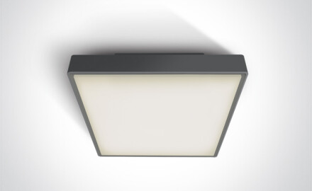 PIRNARI AN candeeiro de teto 24 W 3000 K IP65 cinzento