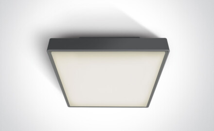 PIRNARI EA candeeiro de teto 2x12 W E27 IP65 branco
