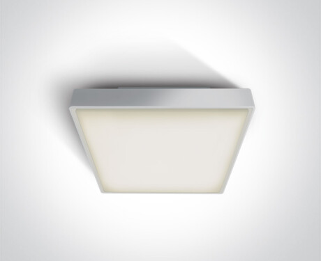 PIRNARI E candeeiro de teto 12 W E27 IP65 cinzento