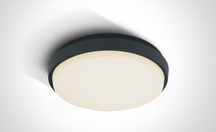 PIRNARI N candeeiro de teto 16 W 3000 K IP65 branco