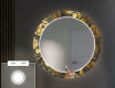 Espelho Decorativo Redondo Com Iluminação LED Para O Corredor - Ancient Pattern #4